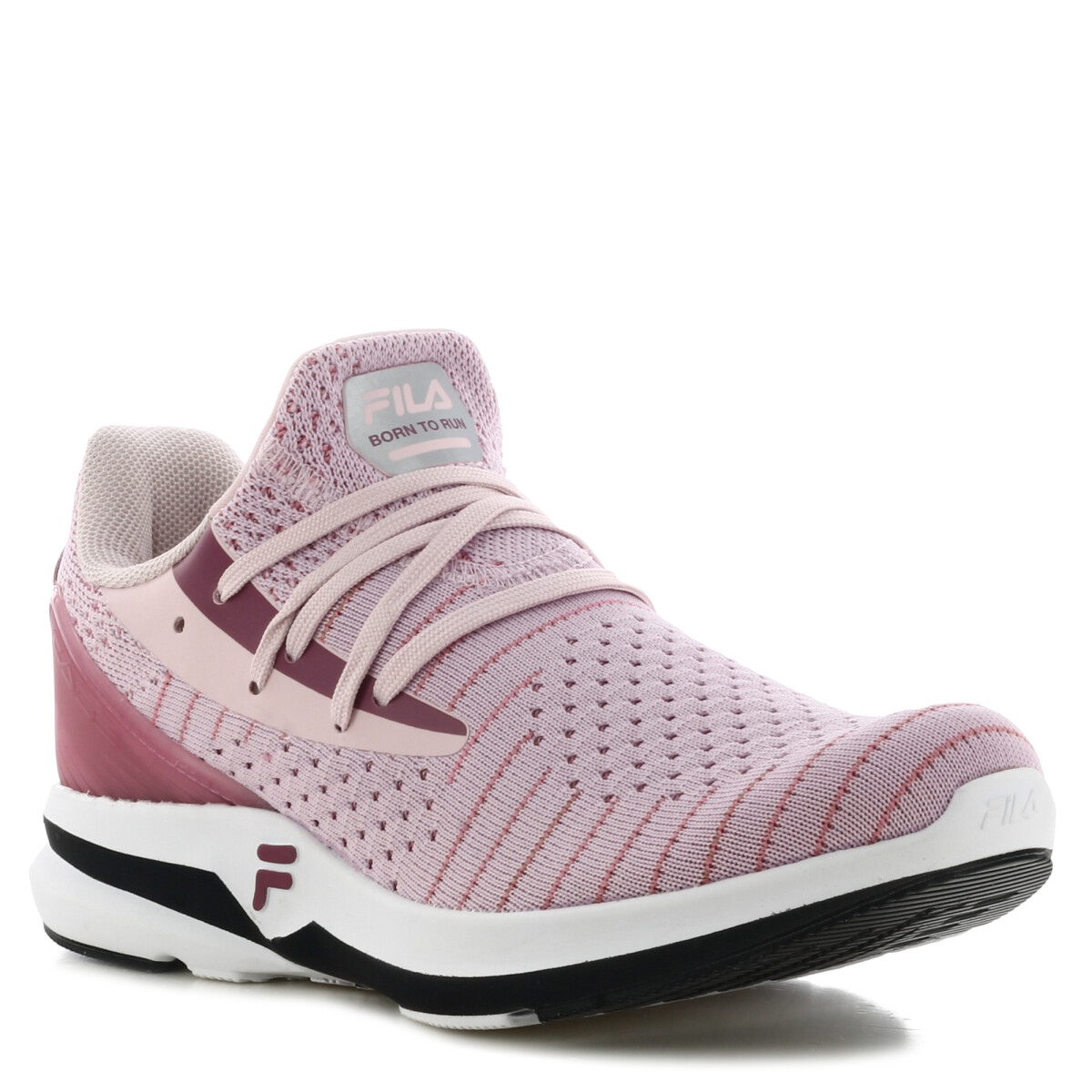 Championes de Mujer Fila Footwear K4 Knit - Rosa - Claro - Bordó 