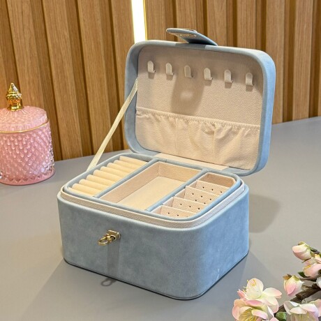 Joyero Organizador Cuero Sintético Alto 13.5cm x Largo 18cm x Ancho 10.5cm Joyero Organizador Cuero Sintético Alto 13.5cm x Largo 18cm x Ancho 10.5cm