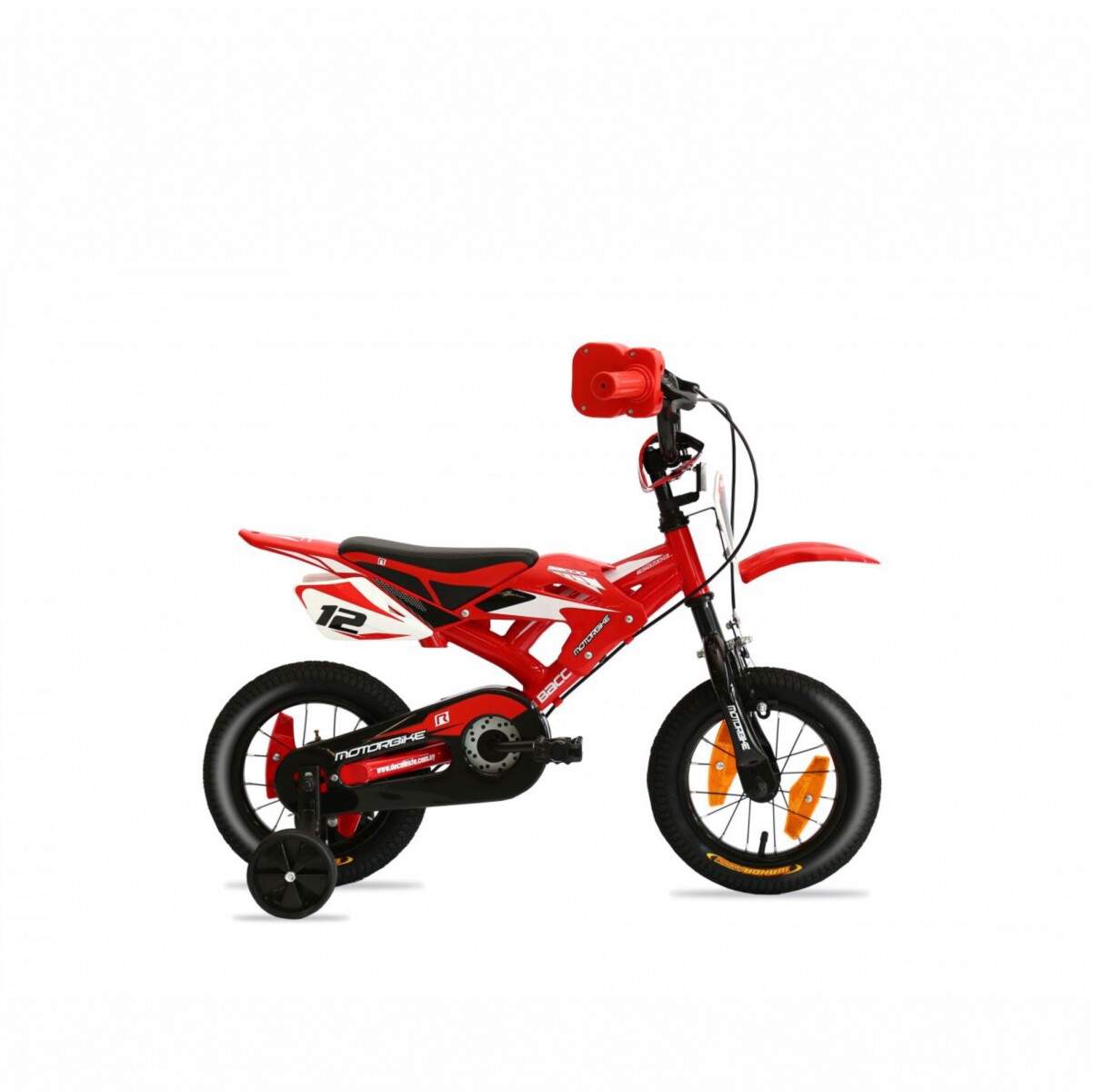 BICICLETA BACCIO MOTORBIKE ROD. 12 - ROJO 