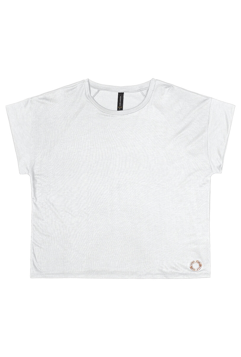 Blusa Tricot Over Size - Blanco 