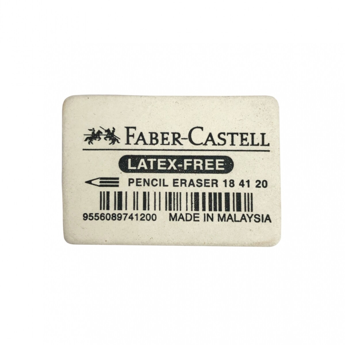 Goma de Borrar Faber-Castell Sin Latex Grande 