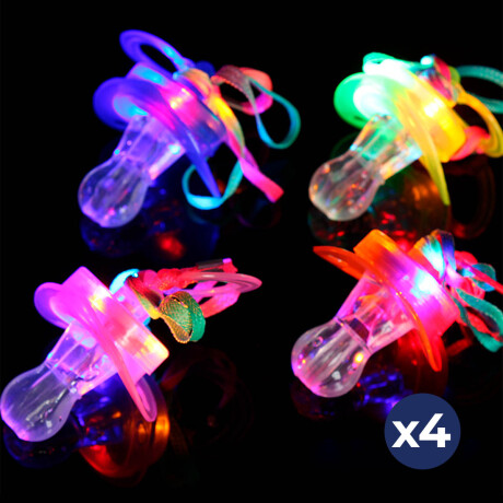 Set Cotillón Premium Luz Led 100pc Cumpleaños Fiesta Cot002046