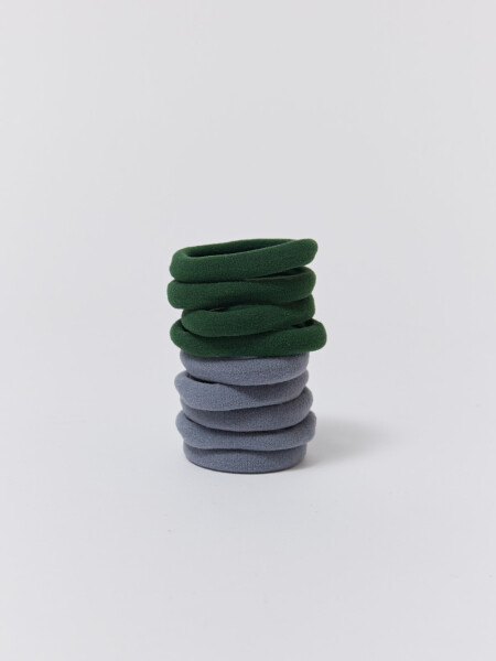 Pack x 9 gomitas Verde Y Gris
