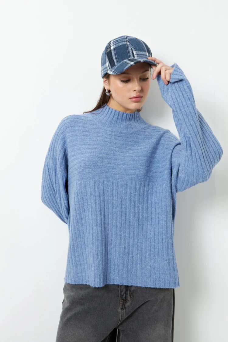 POLERA SPARTA Azul Melange