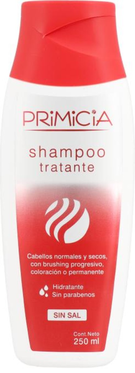 Primicia Shampoo Tratante Sin Sal 250ml – Reparación y Suavidad Capilar