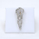 Pincho Antiguo Art Deco En Oro 18K, Brillantes Y Diamantes Pincho Antiguo Art Deco En Oro 18K, Brillantes Y Diamantes