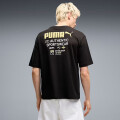 Remera de Hombre Puma Graphics Boxy Utility Tee Negro
