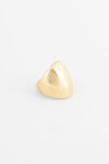 Anillo balloon acero dorado