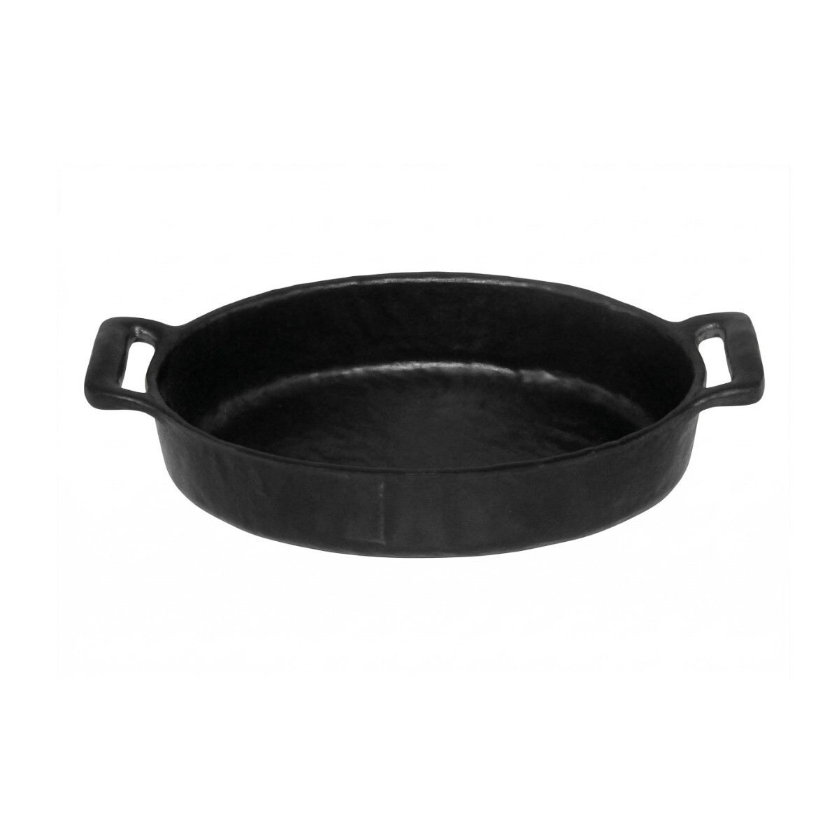 BANDEJA RED MELAMINA NEGRA C/MANIJA 21X11CM 