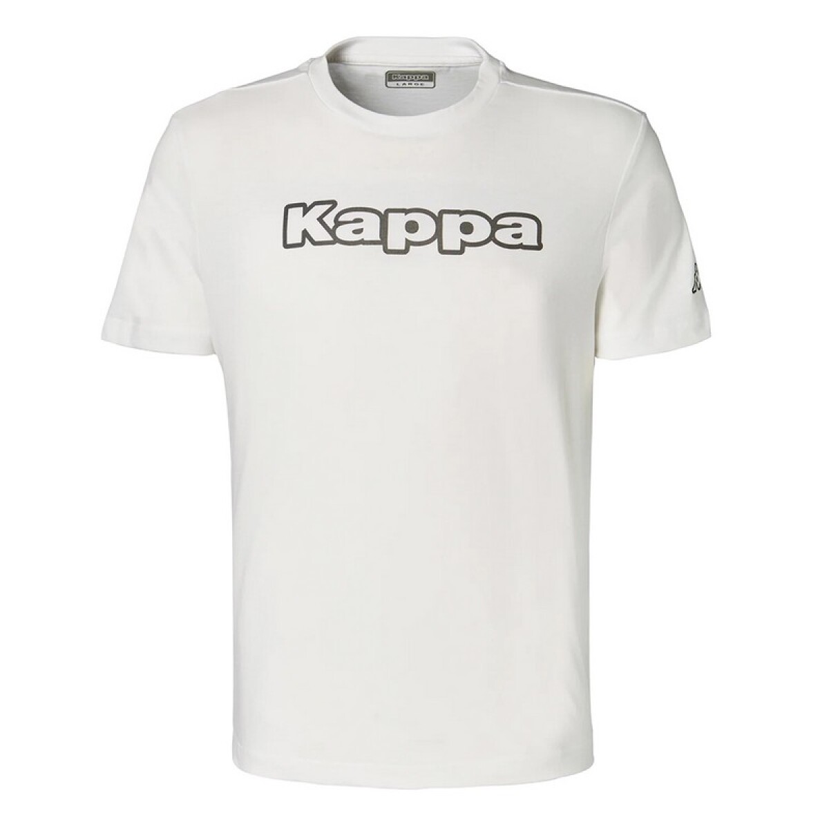 Remera Kappa Logo Fromen Slim - Blanco 