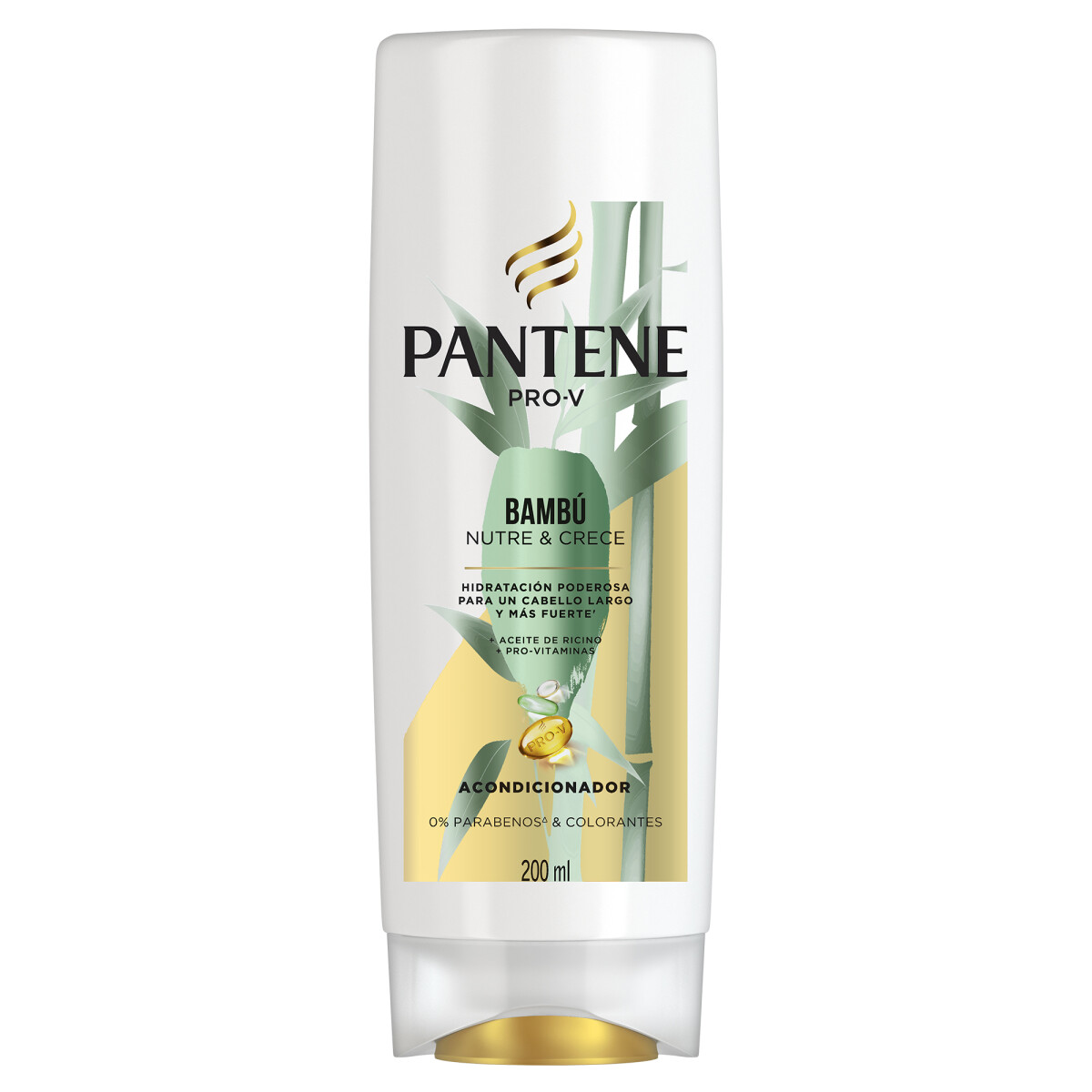 Acondicionador Pantene Bambú 200ml 