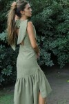 Ribbon Dress Verde
