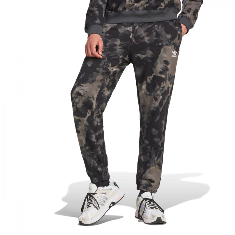 Pantalón Largo Tie-Dyed Jogger de Hombre Negro