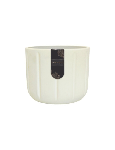 MACETA SPELLO PILASTRI BLANCA 15X15CM MACETA SPELLO PILASTRI BLANCA 15X15CM