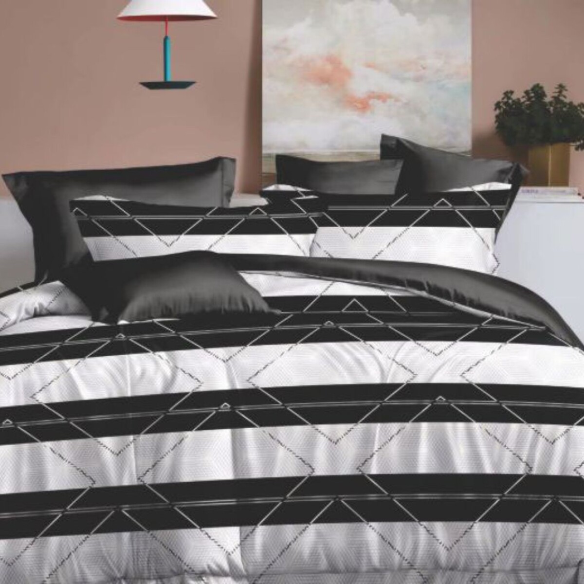 Acolchado Zyporah Sommier 2 Plazas King 