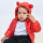 Campera Benicio con orejas Rojo