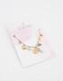 Collares Cortos Con Piedra Natural Collar Con Piedritas Naturales - Dorado