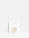 Sets Anillos Strass Set De Anilos Con Cubic - Dorado