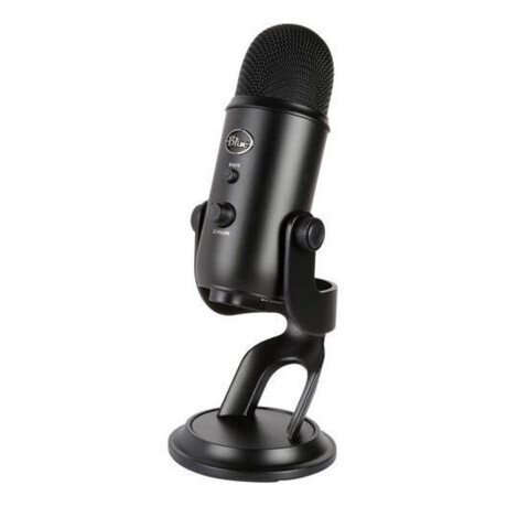Micrófono Blue Yeti Condensador Multipatrón Blackout 4731