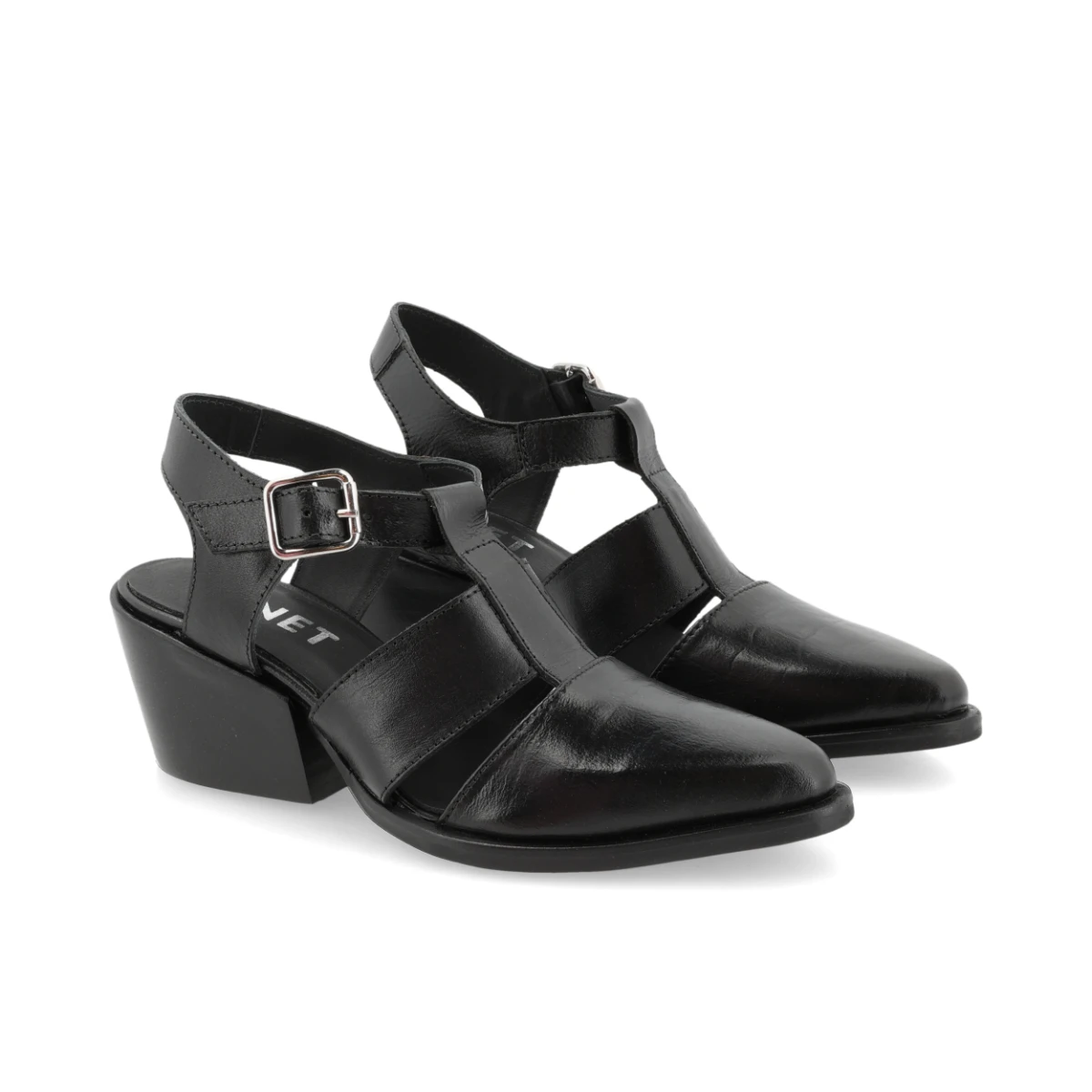 ZAPATO VENET - CUERO SOLANO - NEGRO 