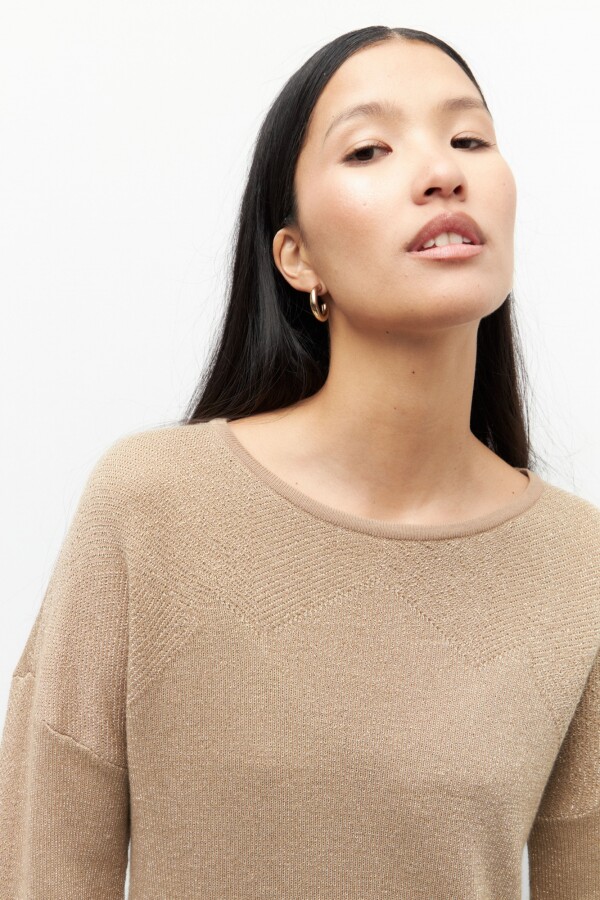 SWEATER LUA Tostado