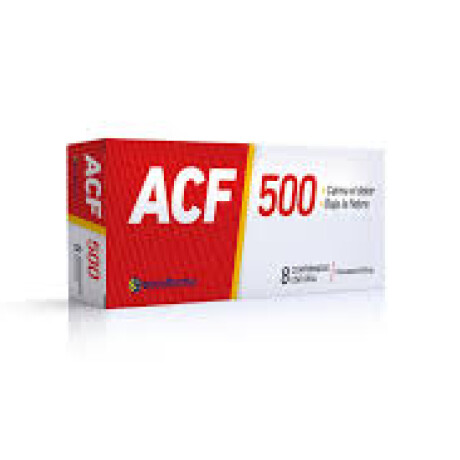 ACF 500mg paracetamol 8 Comprimidos ACF 500mg paracetamol 8 Comprimidos