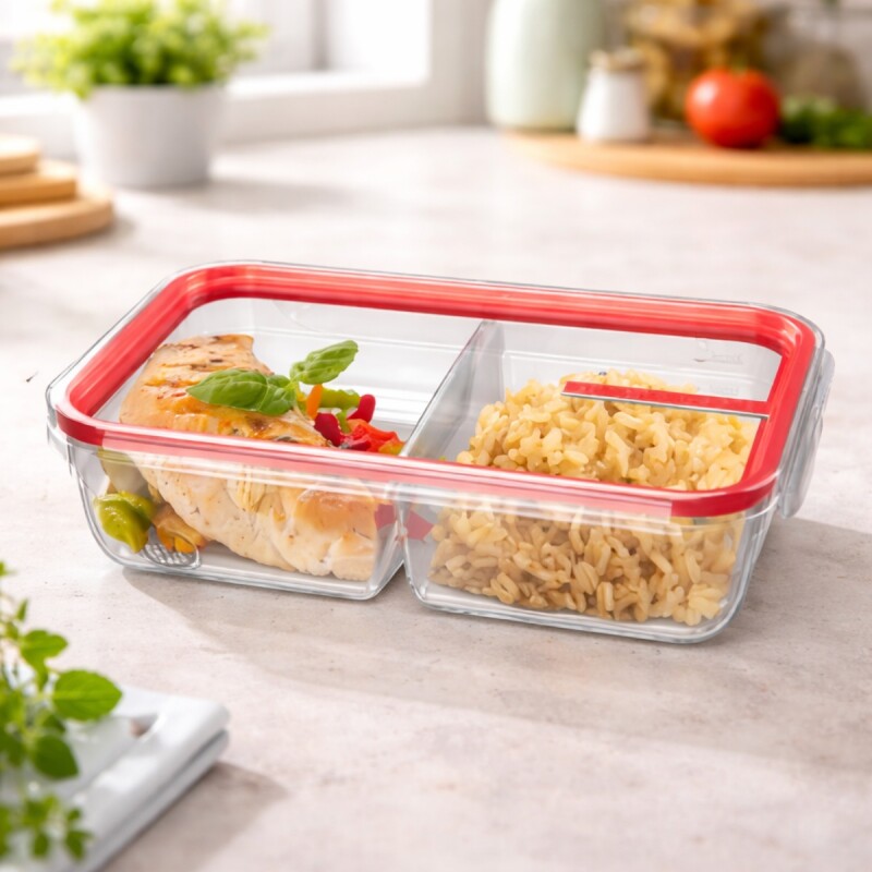 Pote con traba 730 ml ROSADO