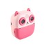 Camara De Fotos Buho Infantil Impresion Instantanea Polaroid Variante Color Rosa