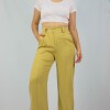 Pantalon Lino Slowly Pistacho