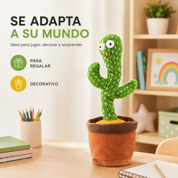Cactus Bailarín Tuna Música 120 Canciones Repite Voces Usb Cactus Bailarín Tuna Música 120 Canciones Repite Voces Usb