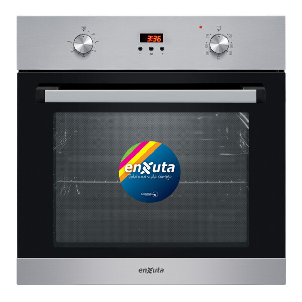 Horno Eléctrico de Empotrar Enxuta Inox con Convección Digital Horno Eléctrico de Empotrar Enxuta Inox con Convección Digital