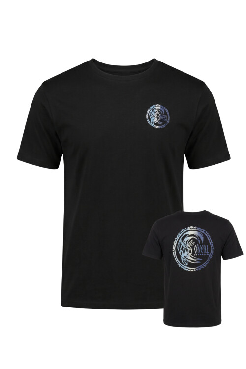 Remera O'Neill Sunset Medallion Negro