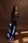 Tweed Pants Azul / Tweed Gris