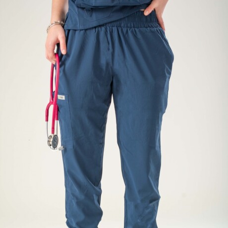 PANTALON UNISTORE MODELO JOGGER AZUL MARINO PANTALON UNISTORE MODELO JOGGER AZUL MARINO