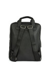 Mochila con bolsillo frontal Negro