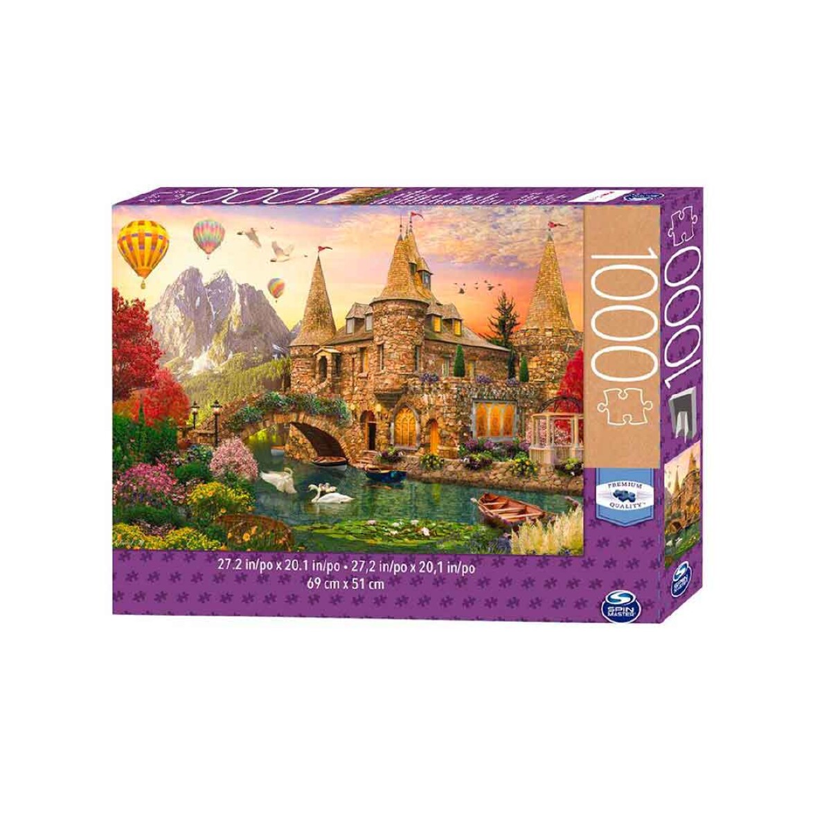 Puzzle Castillo Cuento de adas 1000 piezas - 001 