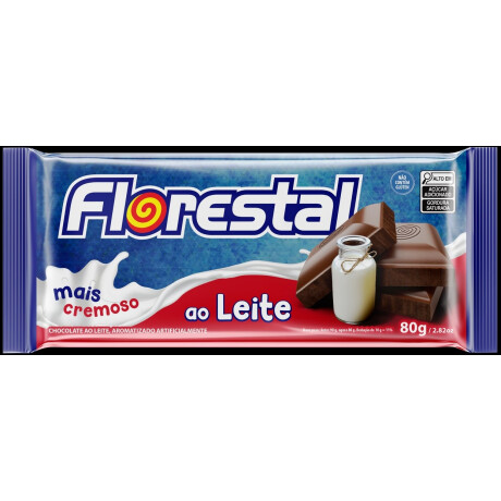 TABLETA CHOCOLATE FLORESTAL 80G LECHE TABLETA CHOCOLATE FLORESTAL 80G LECHE