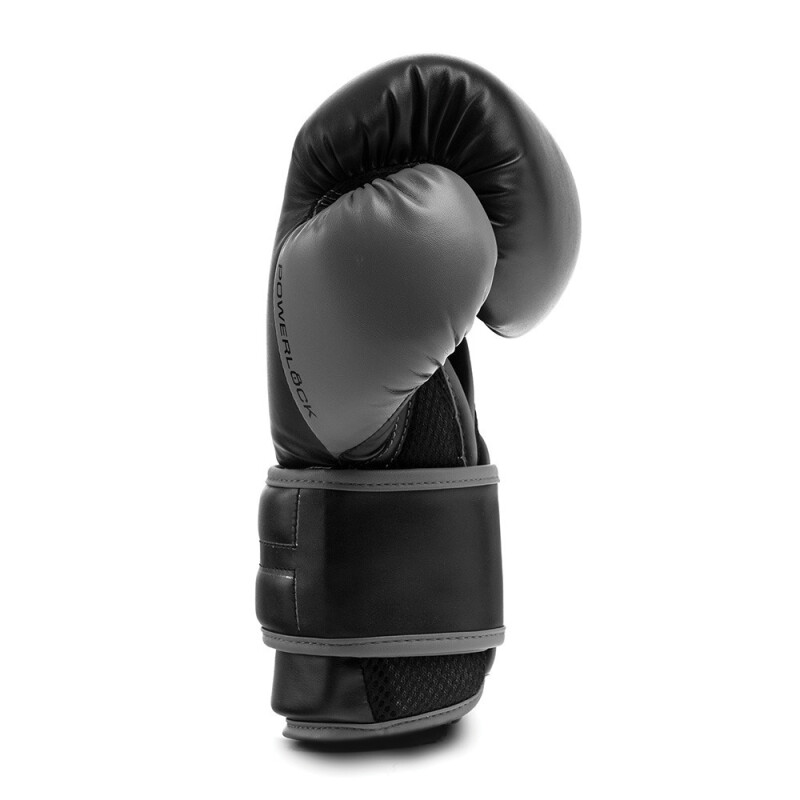 GUANTE DE BOXEO EVERLAST POWERLOCK 2R 10OZ WT/GL BLACK