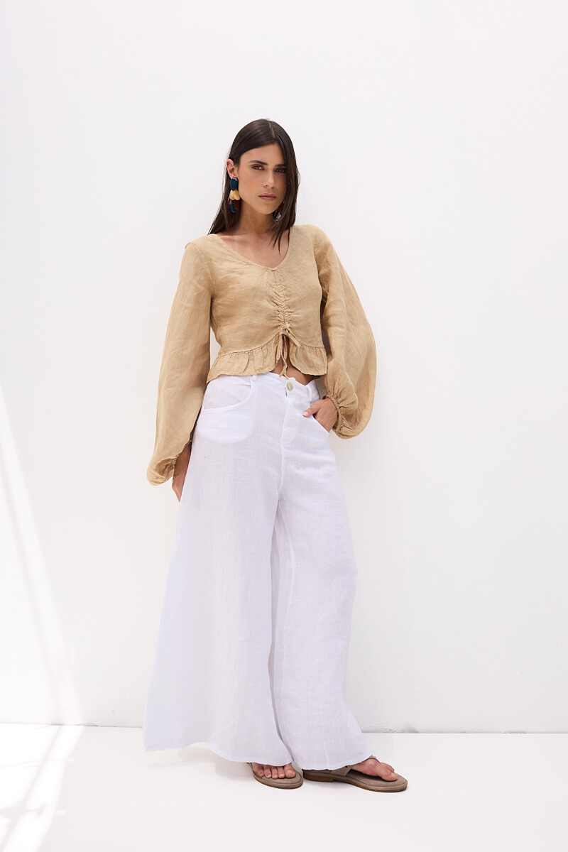 Pantalón Galo Blanco