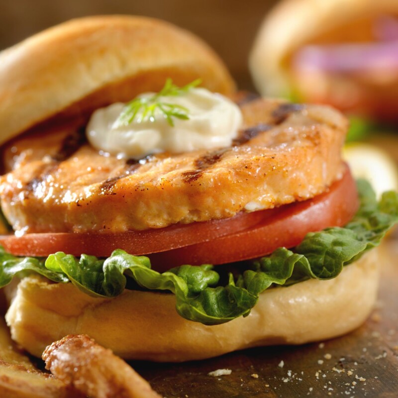 HAMBURGUESA DE SALMON - 2 KG Hamburguesa De Salmon - 2 Kg