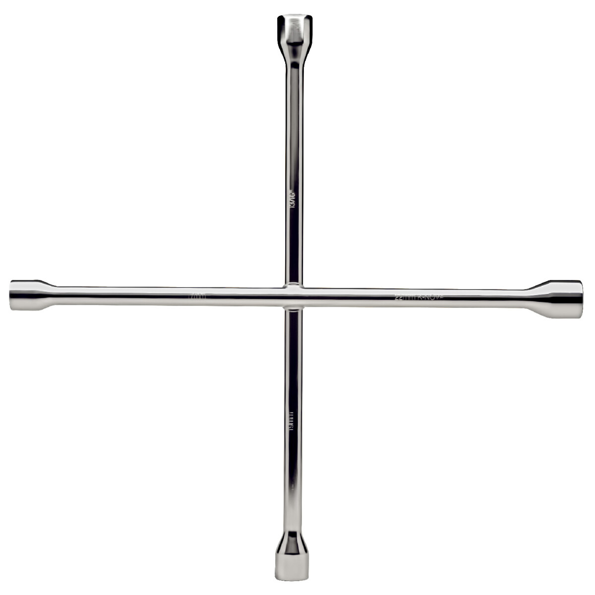 HERRAMIENTAS - LLAVE RUEDA CRUZ 17X19X21X23MM WESTON 