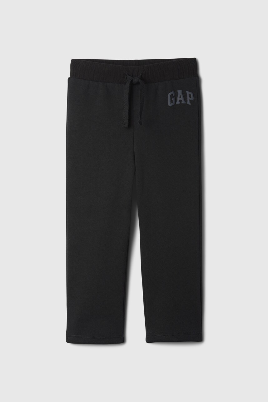 Pantalón Deportivo Logo Gap Recto Toddler Niño Black