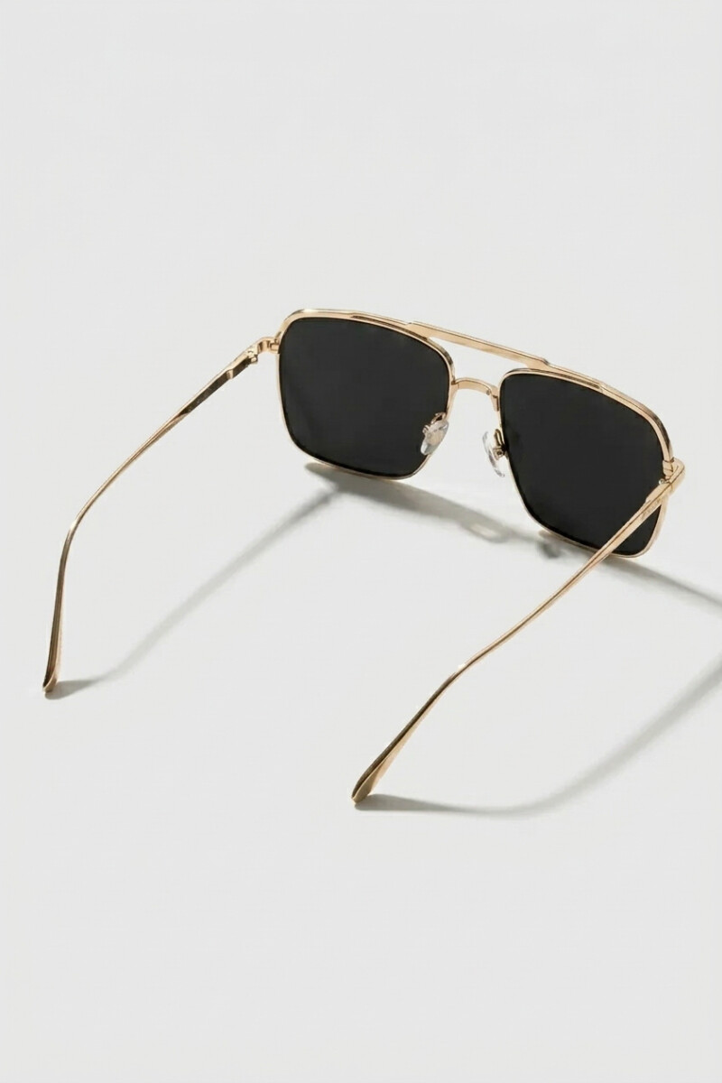 Lentes de sol Airframe dorado