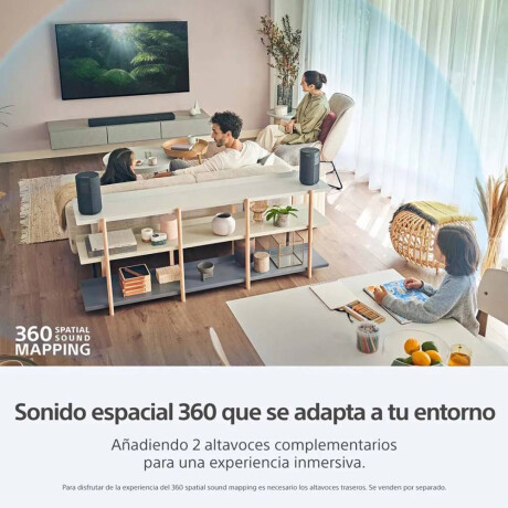 Barra de Sonido Sony 3.1 HT-A3000 Negro