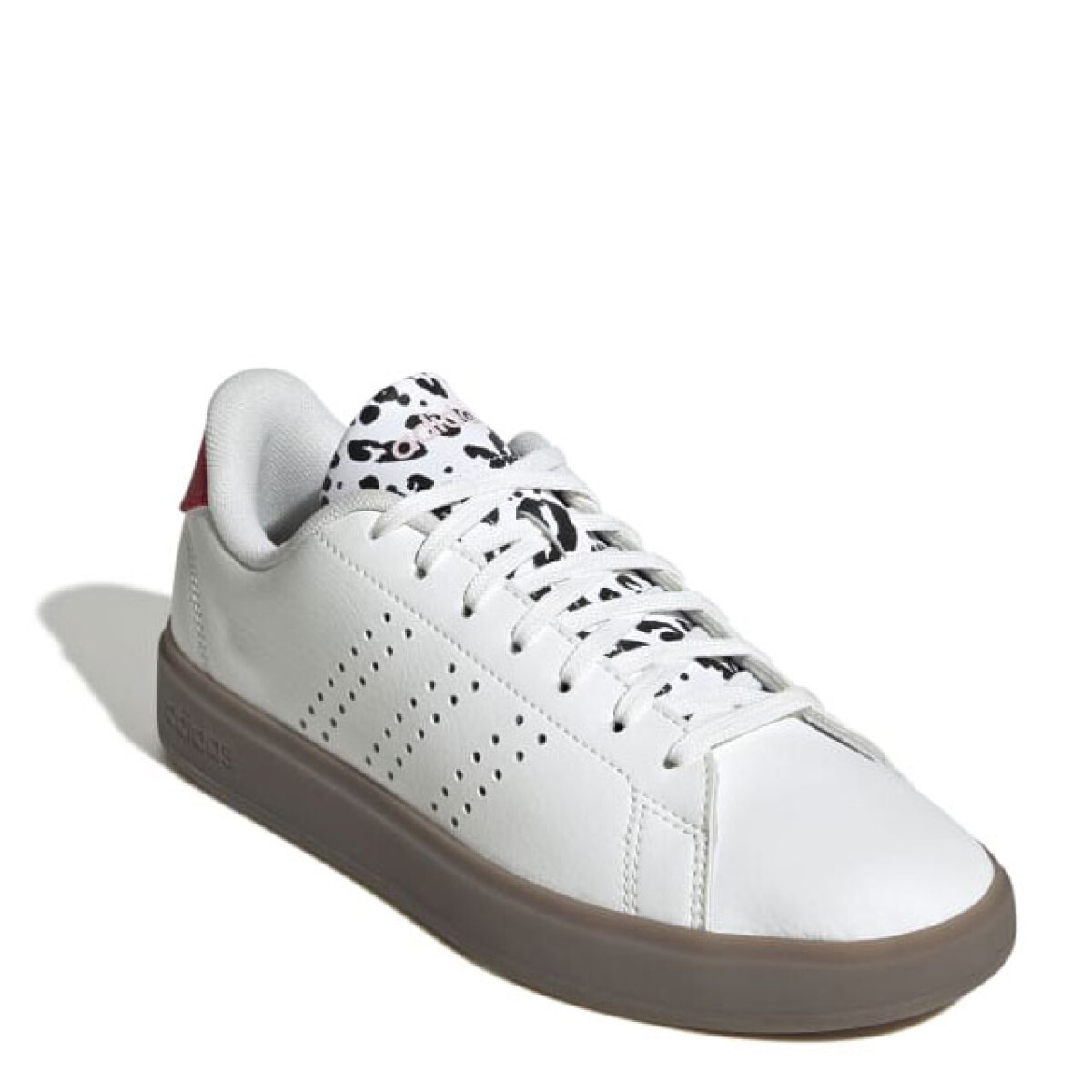 Championes de Mujer Adidas Advantage 2.0 W - Blanco - Negro - Rojo 