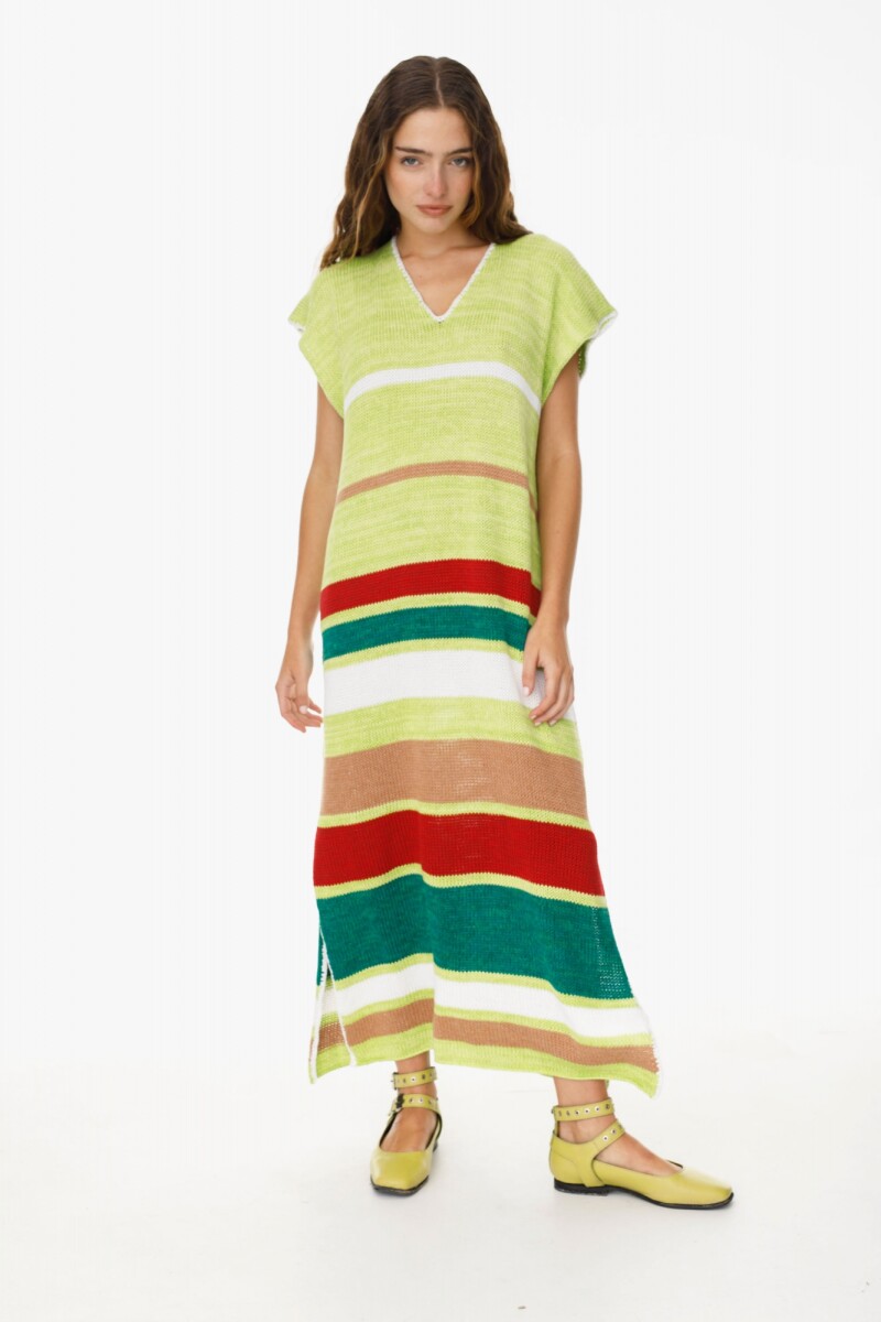 Vestido Marea Verde