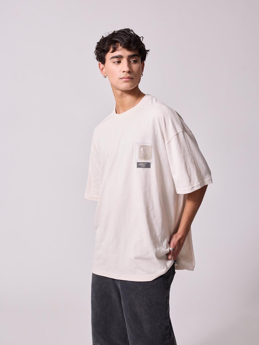 T-SHIRT GASTEL DIXIE Beige