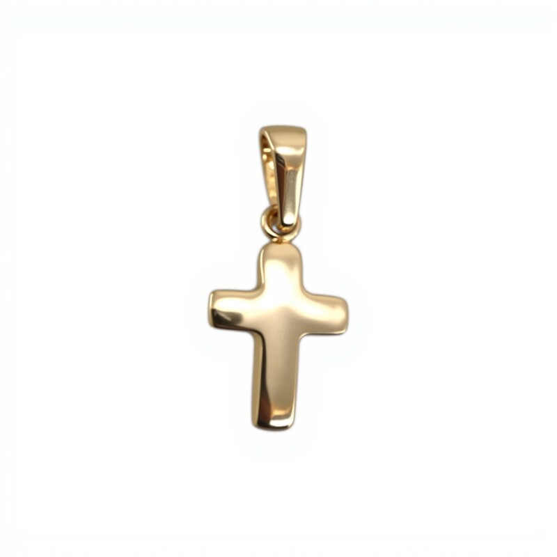 Dije Cruz-Oro bajo-Sin piedra-CP8724 sinpiedra