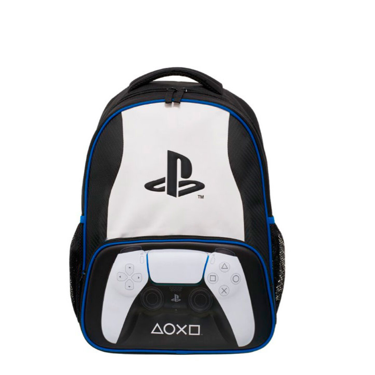 Mochila Play Station Joystick - Negro - Azul 
