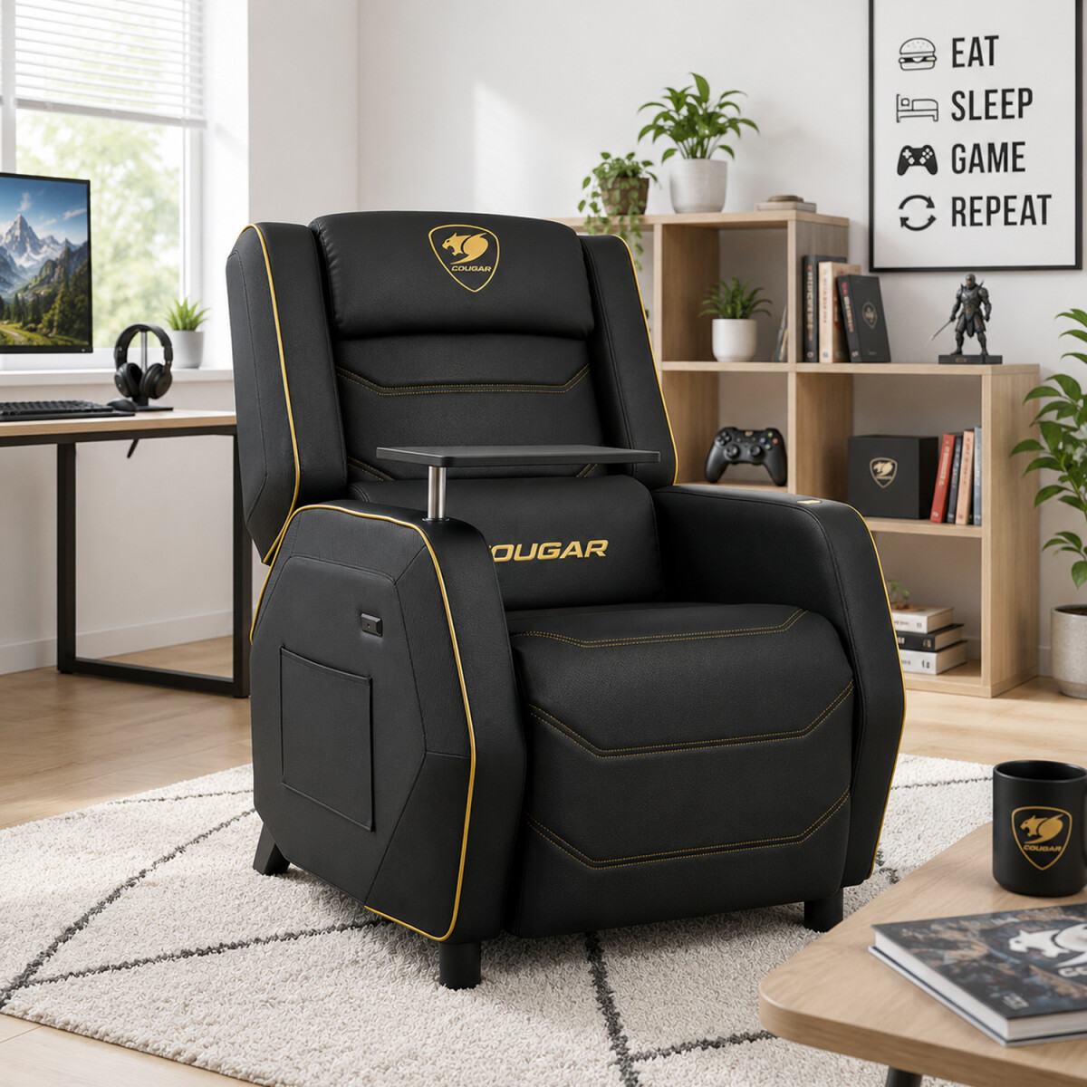 Sillon Sofá Gamer Cougar Ranger Pro Royal - SILLON COUGAR RANGER PRO ROYAL 